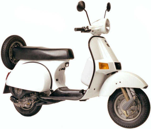 What is a Vespa motor scooter?